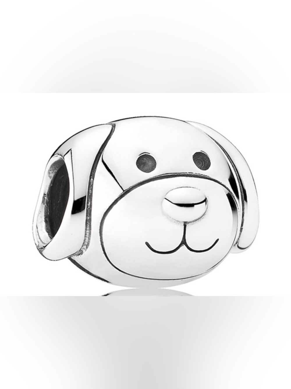 PANDORA Retired Pre-owned 925 Sterling Silver Devoted Dog